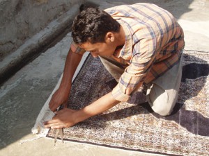 Kanikar shawl craftman