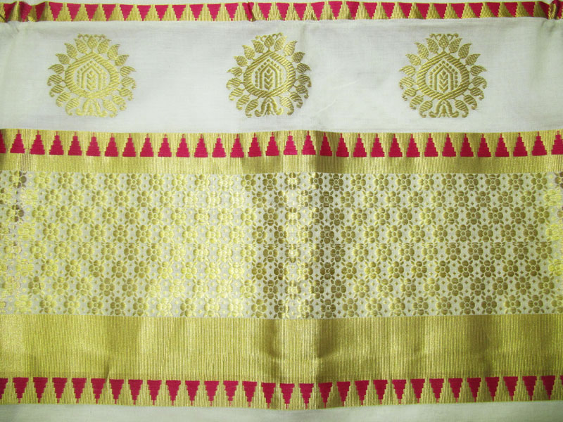 Kerala Kasavu Saree