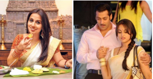 Kerala Saree on Celebrities