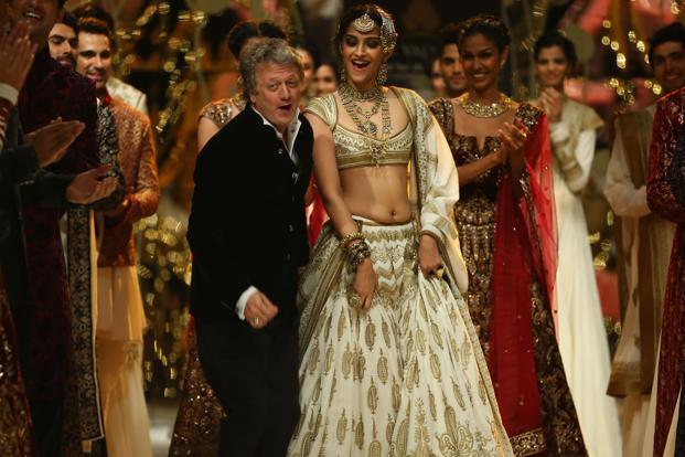 Rohit Bal After Showcasing a Collection