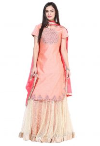 Cotton Kurti With Skirt