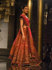 Lehenga Choli By JJ Valaya (Source: Pinterest)