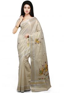 Pure Cotton Kasavu Saree