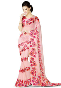 printed-georgette-saree