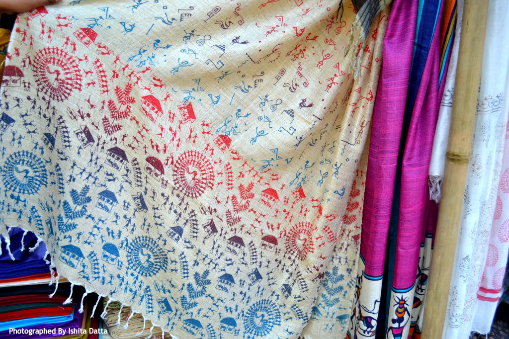 Warli Art on Fabric