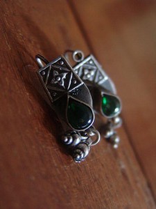 Oxidised Earrings