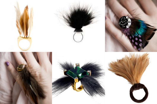 Haute Couture fashion design ideas using faux feathers or feathers fro