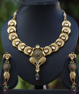 Kundan Meenakari Necklace