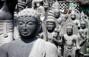 Granite Stone Sculptures at Mahabalipuram, Chennai