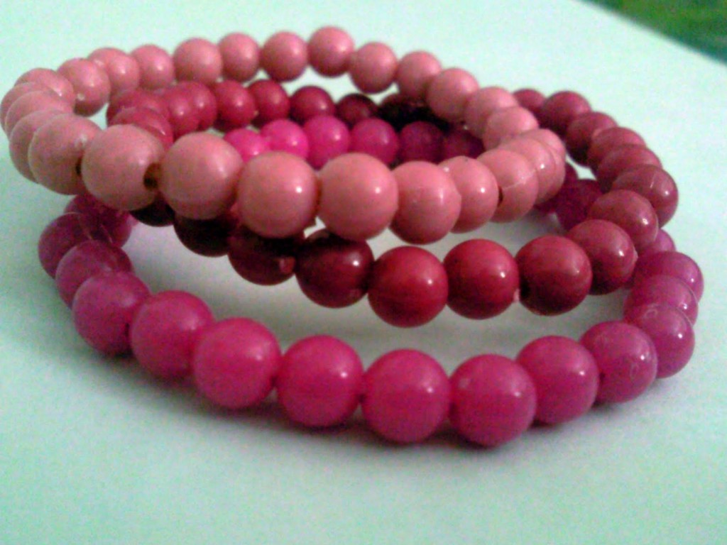 Plastic Beads Bracelets