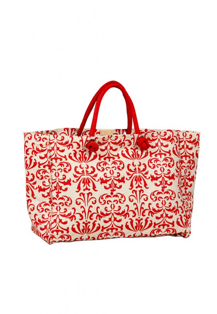 Printed Jute Bag from Utsav Fashion