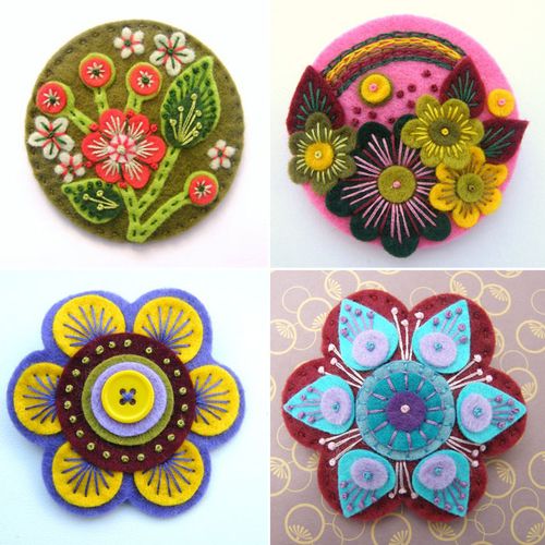 Hand - made Brooches