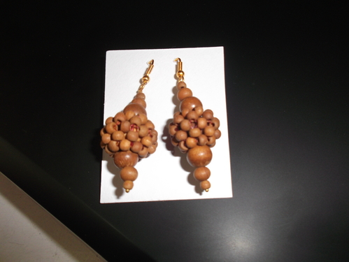 Sandalwood Earrings