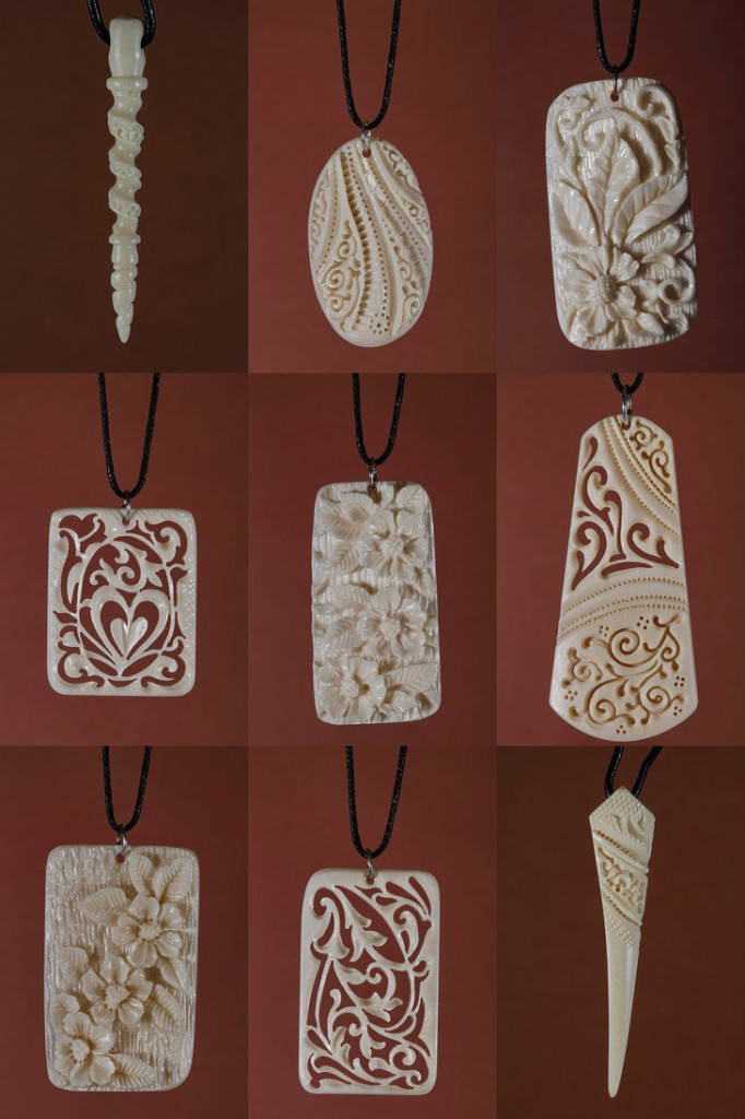 Bone Pendants