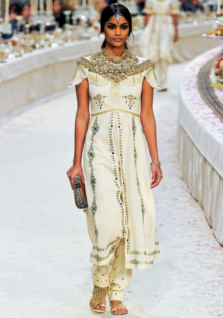 International Label Chanel's Take on Salwar Suits (Image: http://exshoesme.com)