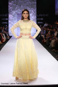 Dia Mirza walked for Anita Dongre