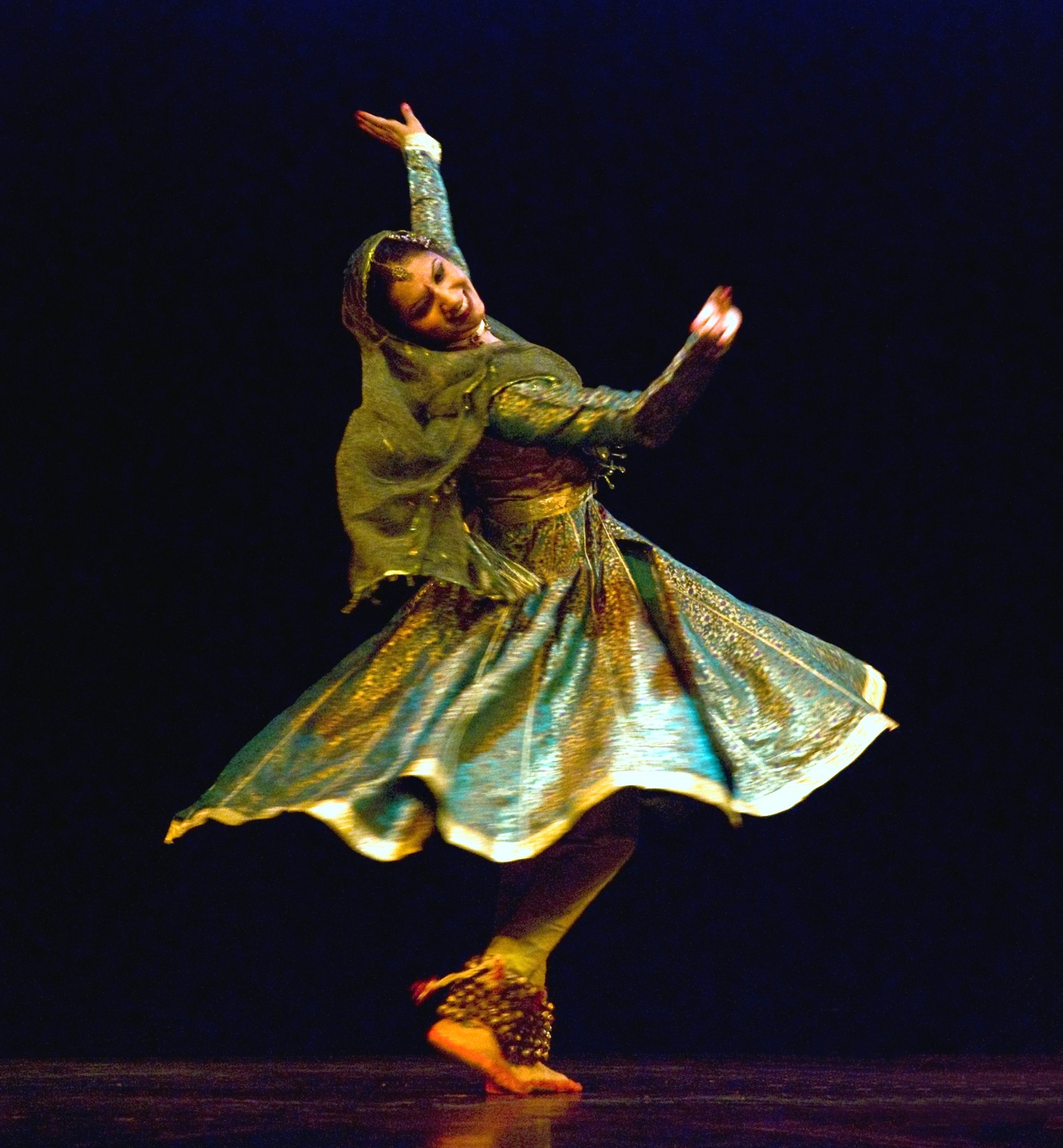 kathak frock suit