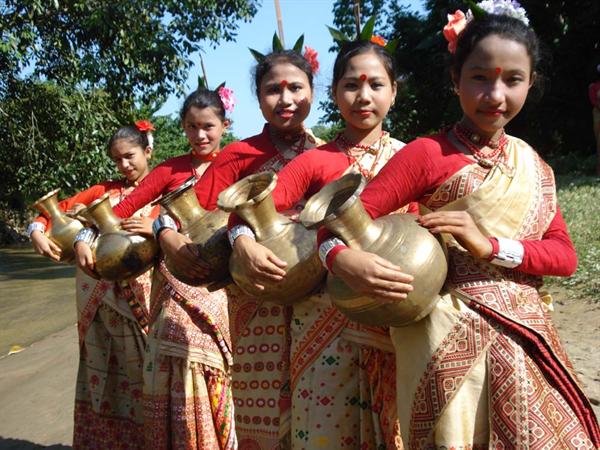 Traditional Assamese Attire