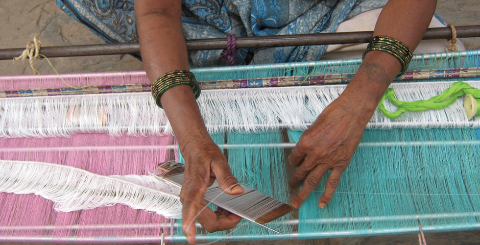 Chanderi Weaving
