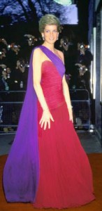 Princess Diana Saree inspired Dress