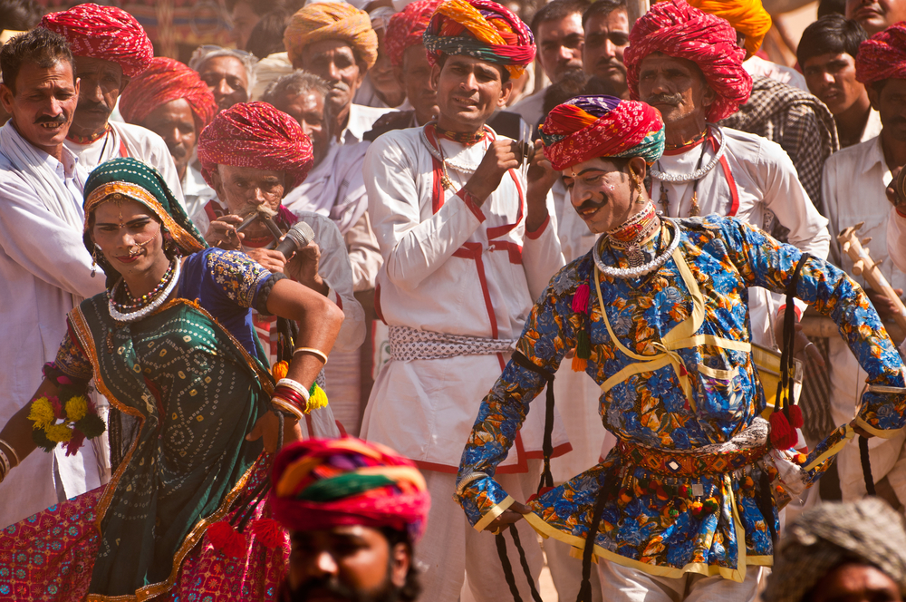 Grace of Bandhani in Folk Dance of Gujarat