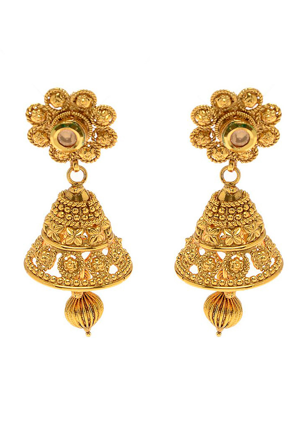 beadedjhumkastyleearrings Utsavpedia