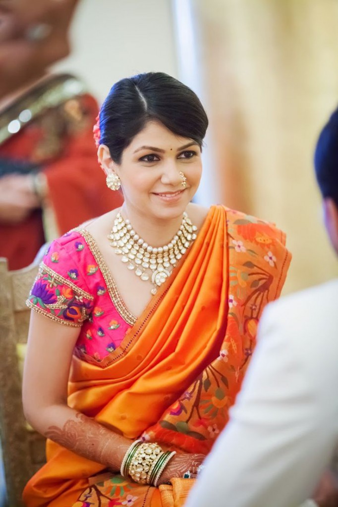 Woman dressed for Bhai Dooj (Image: Pinterest)