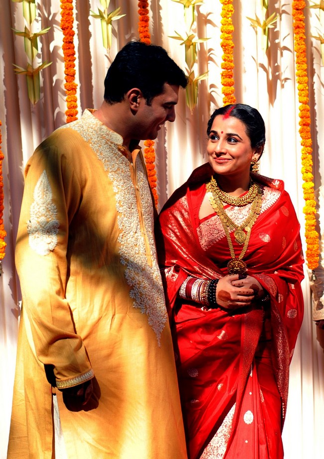 Vidya Balan and Siddharth Roy Wedding