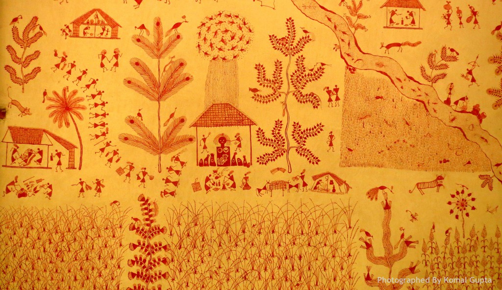 Warli Painting (Photographed By Komal Gupta)