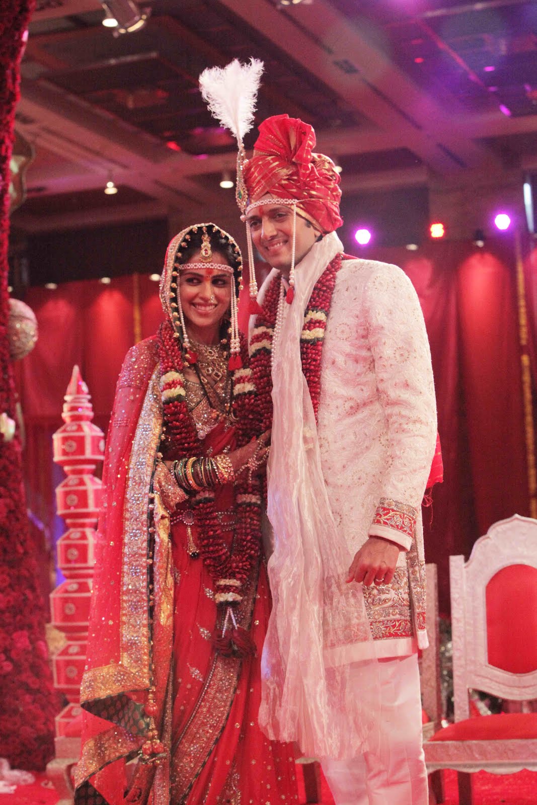 Riteish Genelia Maharashtrian Style Wedding Utsavpedia
