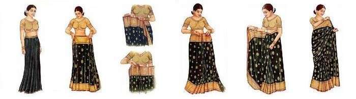 Nivi Style Saree Draping