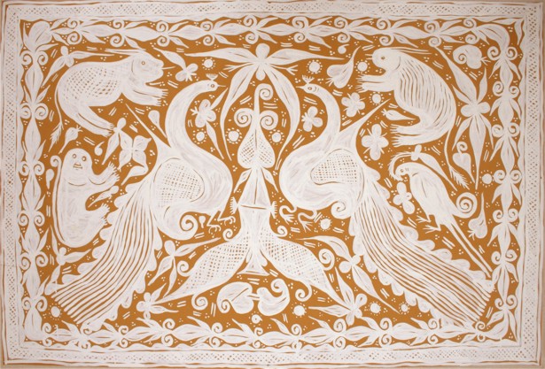 Peacocks- A Popular Motif in Mandana Art (http://mandanagraphy.wordpress.com)