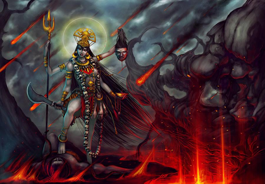 Goddess Kalratri. (Image: Myguru.in)