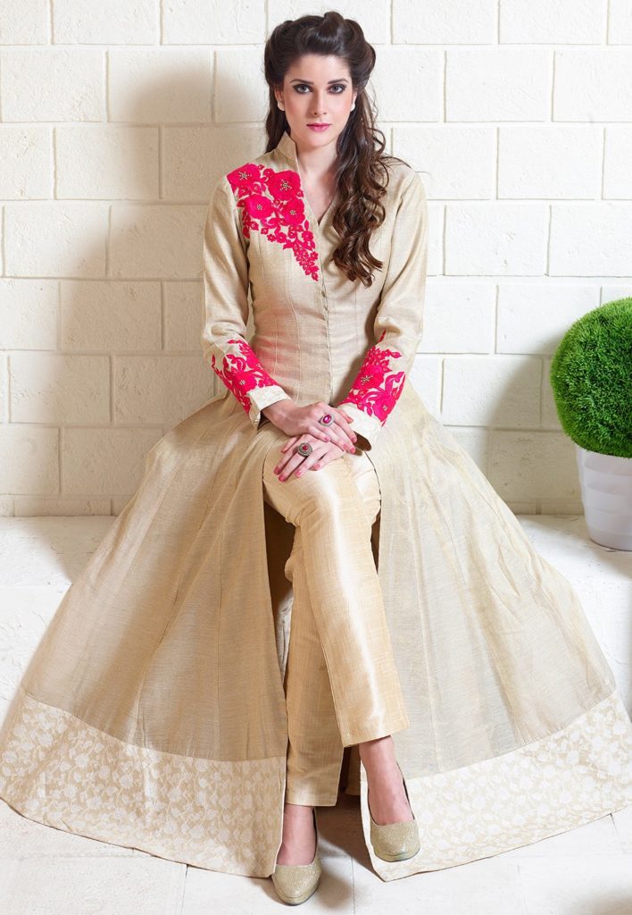 Shop Designer Pant Style Salwar Suits Online at Ninecolours