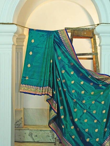 Banaras Brocade Saree with Buti Work