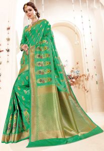 Art Silk Zari Woven Saree