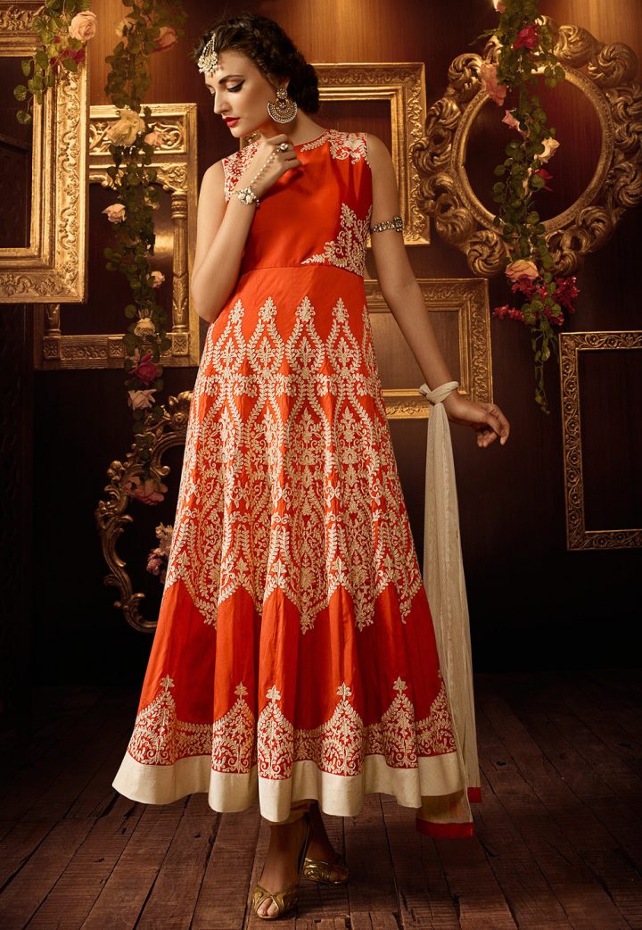 All About The Grand Anarkali Suits From India Utsavpedia